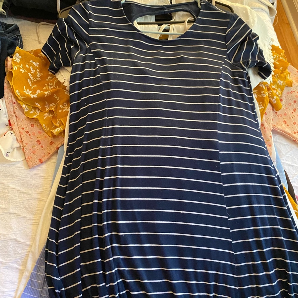 A&F striped dress